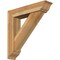 Ekena Millwork Traditional Traditional Rough Sawn Bracket w/ Offset Brace, Western Red Cedar, 8"W x 36"D x 36"H BKT0806X36X36TRA01RWR - alternate 1